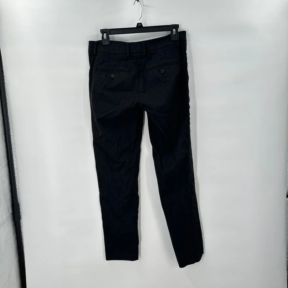Vince Wool Blend Pants Womens Size 4 Black Career Business Casual Trousers‎